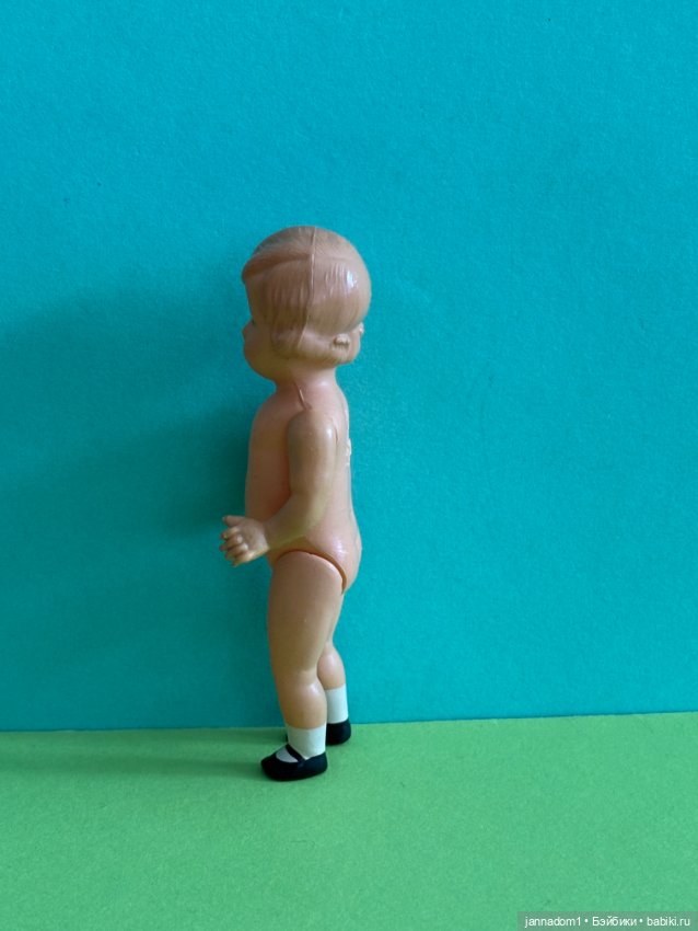 Целлулоидная куколка Minerva, высота 11,5 см (фото 3)