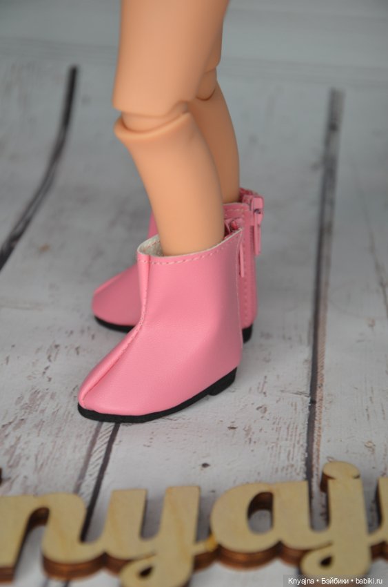 Сапоги розовые фирменные Паола Рейна (фото 2)