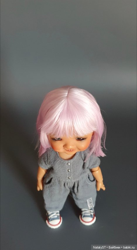 Парик р.5-6 — Парики и волосы (мохер) для кукол (фото 4)