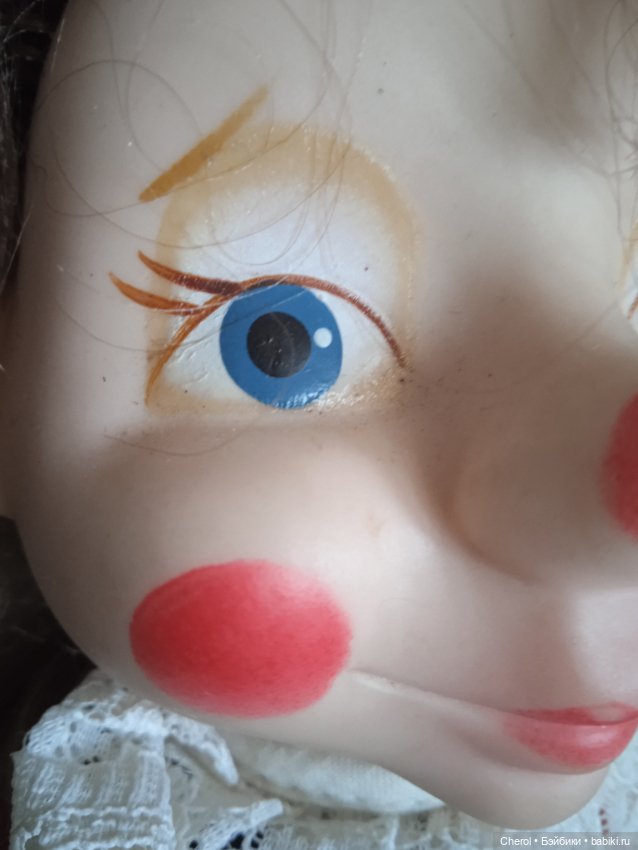 Клоун СССР — Винтажные куклы и игрушки детства (фото 2)