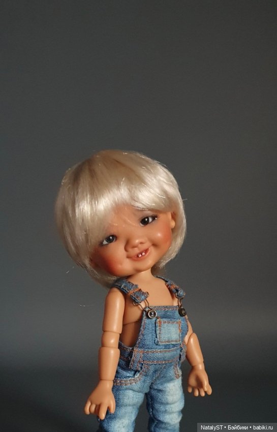 Парик р.4-5 — Парики и волосы (мохер) для кукол