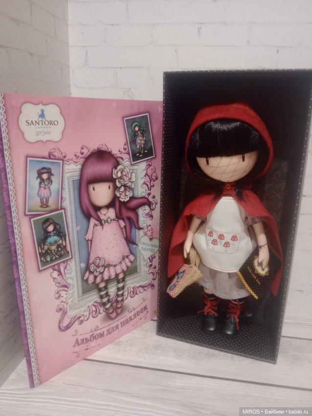 Gorjuss "Красная Шапочка" of Santoro London (фото 6)