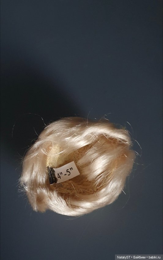 Парик р.4-5 — Парики и волосы (мохер) для кукол (фото 5)