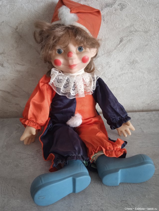 Клоун СССР — Винтажные куклы и игрушки детства