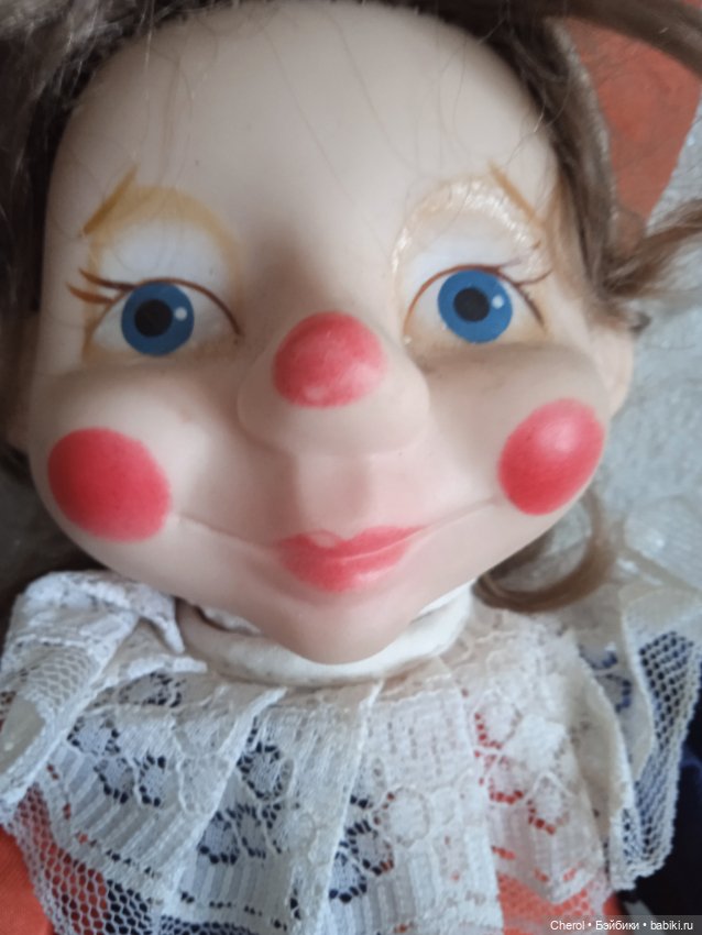 Клоун СССР — Винтажные куклы и игрушки детства (фото 3)
