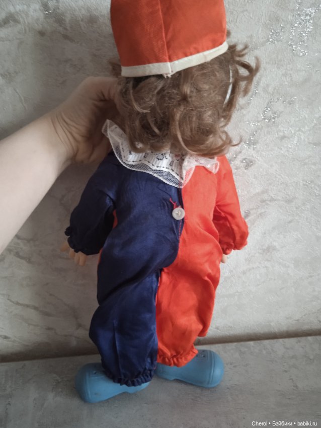 Клоун СССР — Винтажные куклы и игрушки детства (фото 4)