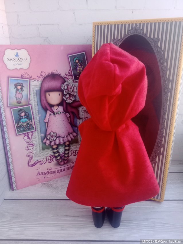 Gorjuss "Красная Шапочка" of Santoro London (фото 3)