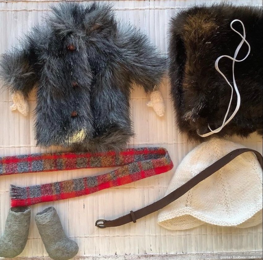 Зимний комплект из детства для блайз и похожих кукол (фото 2)