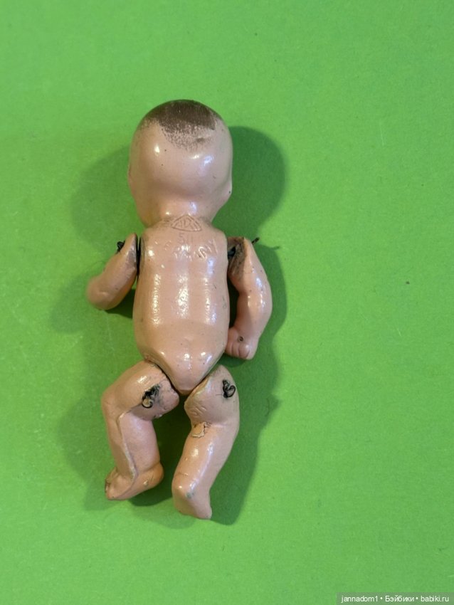 Фарфоровый пупсик Ari, молд 511, высота 7,5 см (фото 3)