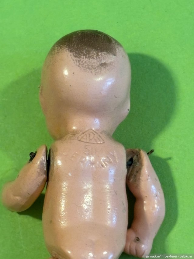 Фарфоровый пупсик Ari, молд 511, высота 7,5 см (фото 4)