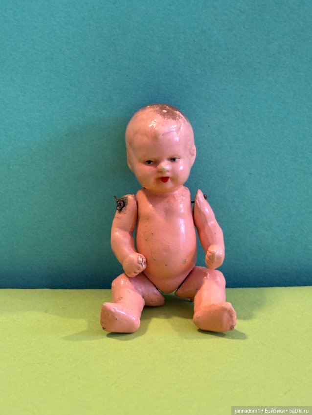 Фарфоровый пупсик Ari, молд 511, высота 7,5 см (фото 5)