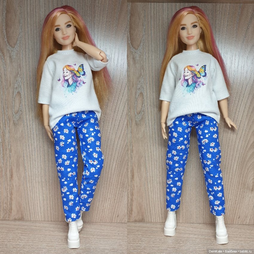 Комплект на Барби пышку — Одежда для кукол
