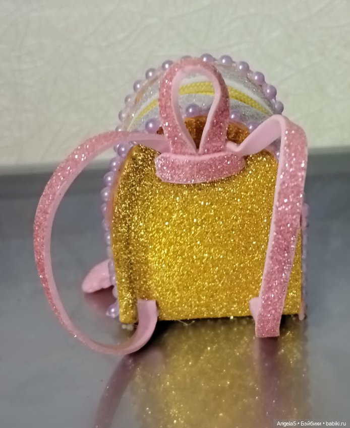 Рюкзак для кукол ПР и схожих по размеру (фото 4)