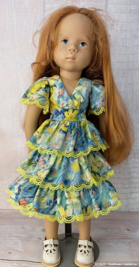 Выкройка и МК Платье для кукол Сильвии Наттерер (Silvia Natterer) (фото 4)