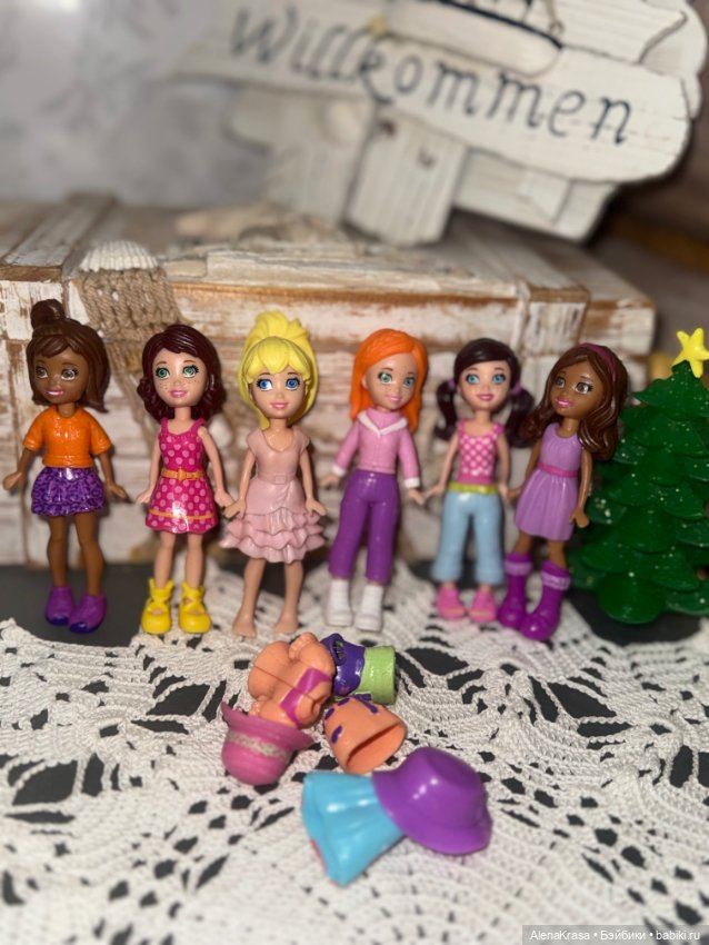 Лот мини Барби — Игровые куклы