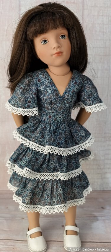 Выкройка и МК Платье для кукол Сильвии Наттерер (Silvia Natterer) (фото 7)
