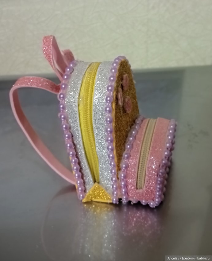 Рюкзак для кукол ПР и схожих по размеру (фото 3)