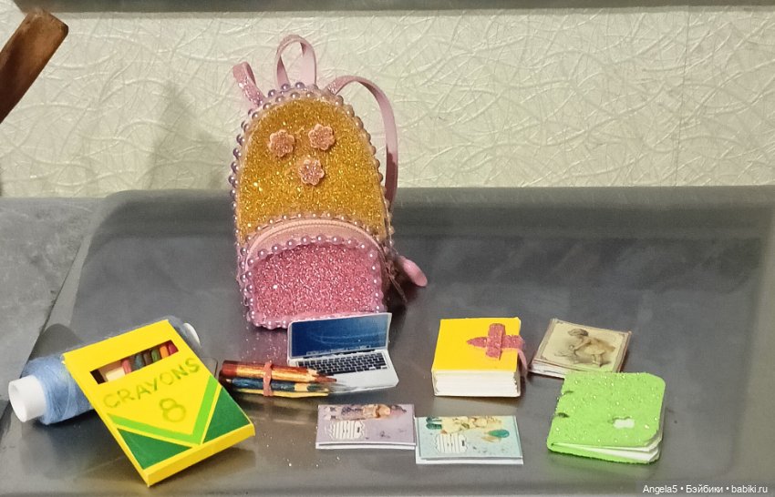 Рюкзак для кукол ПР и схожих по размеру (фото 2)