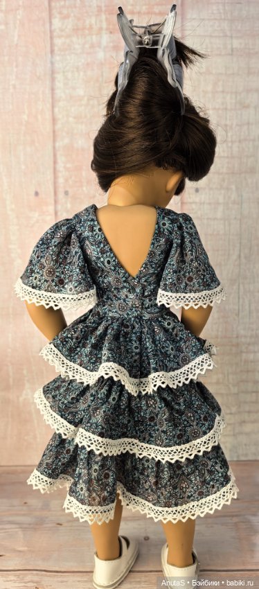 Выкройка и МК Платье для кукол Сильвии Наттерер (Silvia Natterer) (фото 8)