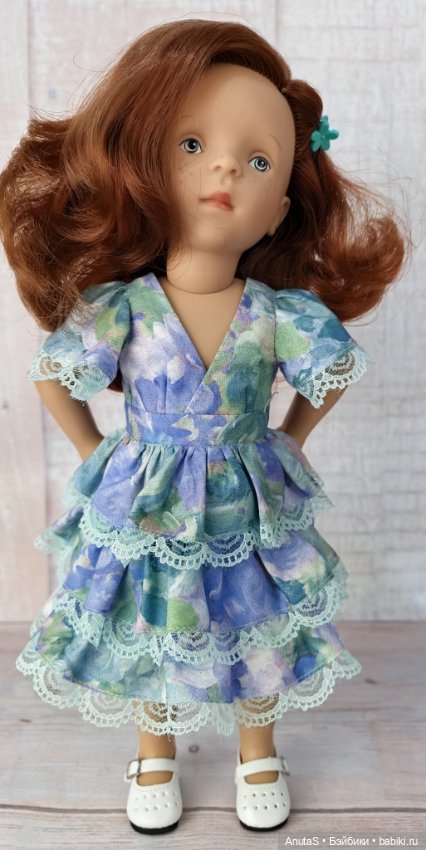 Выкройка и МК Платье для кукол Сильвии Наттерер (Silvia Natterer) (фото 3)