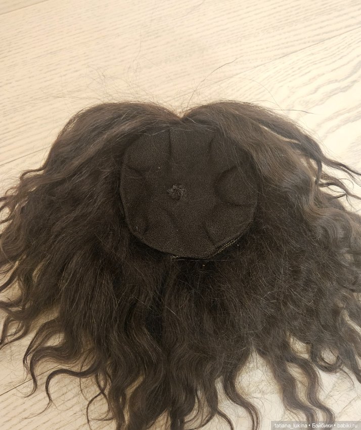 Парики натуральные 25-27, 21-23см для кукол (фото 4)
