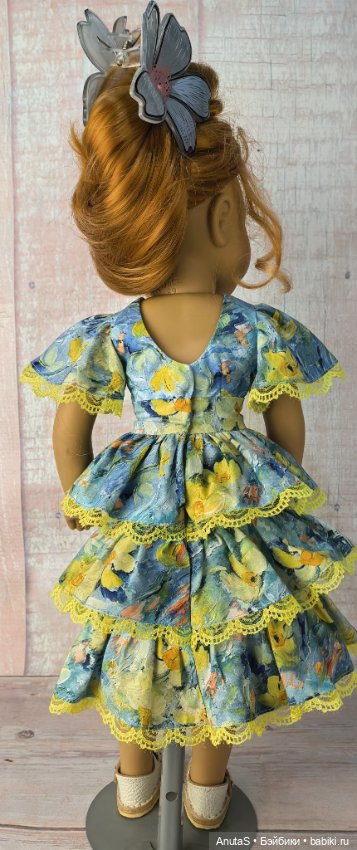 Выкройка и МК Платье для кукол Сильвии Наттерер (Silvia Natterer) (фото 5)