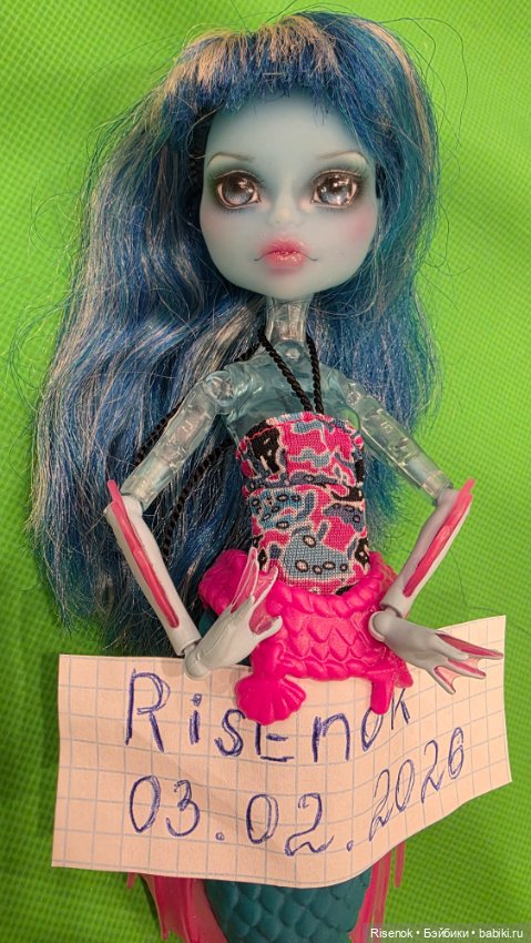 ООАК Сирена Monster high — ООАК (кастом куклы) (фото 2)