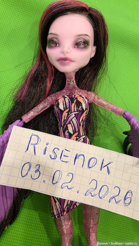 ООАК Гарпия Monster high — ООАК (кастом куклы) (фото 2)