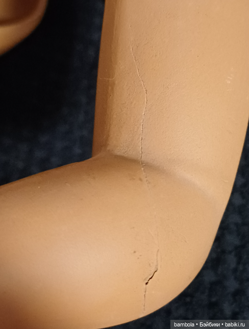 Винтажная куколка на реставрацию (фото 6)