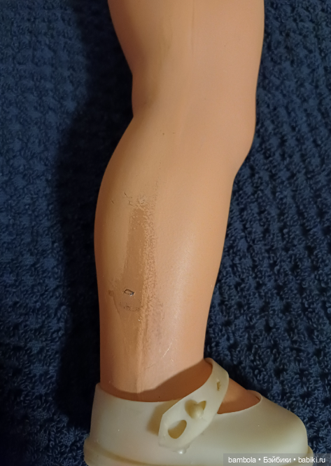 Винтажная куколка на реставрацию (фото 7)