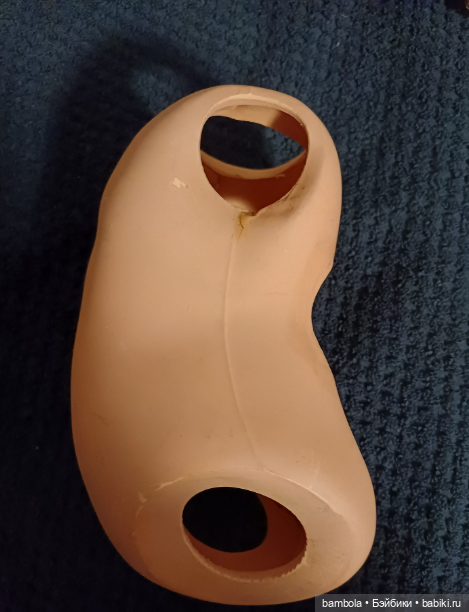 Винтажная куколка на реставрацию (фото 5)