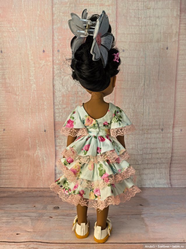 Выкройка и МК Платье для кукол Паола Рейна (фото 3)