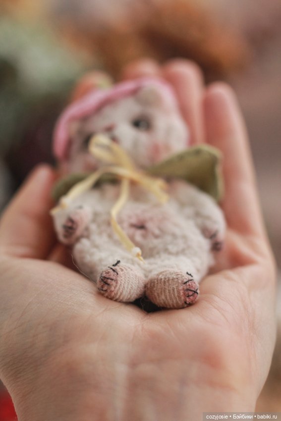 Тедди Котенок 9 см — Авторские игрушки (фото 5)