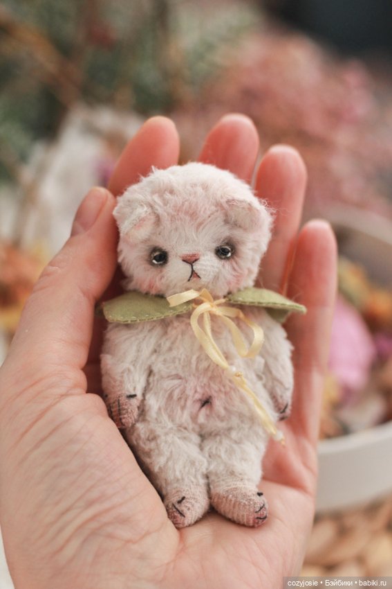 Тедди Котенок 9 см — Авторские игрушки