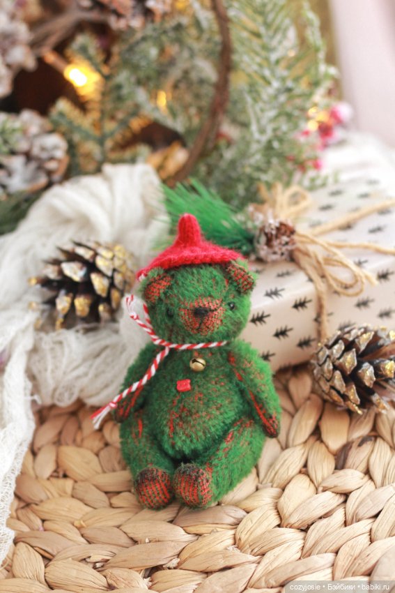 Тедди Мишка 10 см — Авторские игрушки (фото 2)