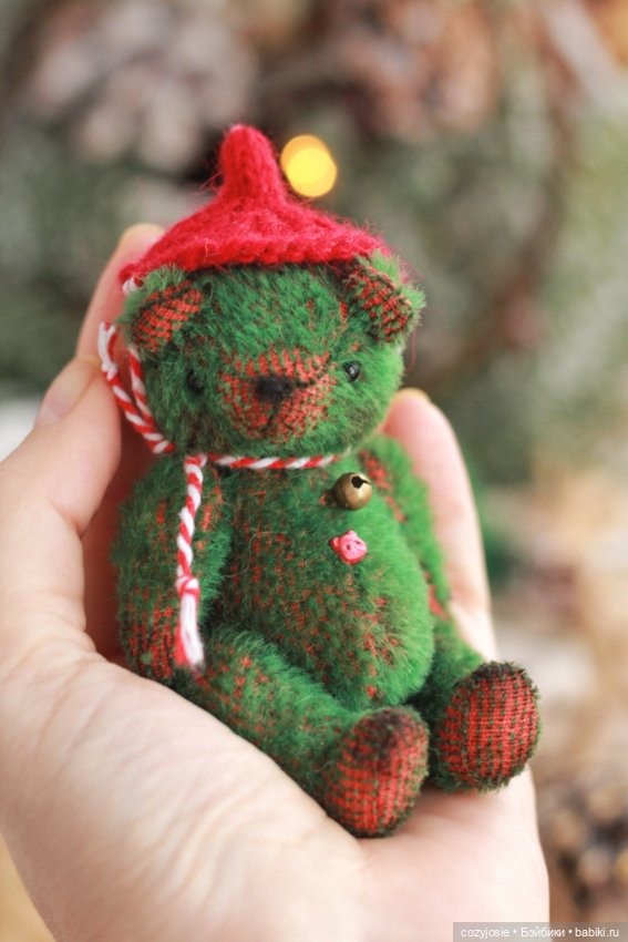 Тедди Мишка 10 см — Авторские игрушки (фото 5)