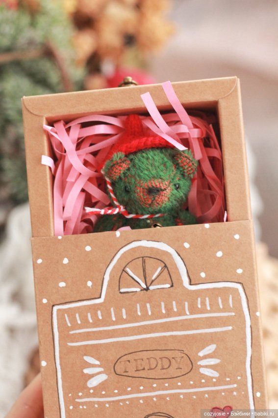 Тедди Мишка 10 см — Авторские игрушки (фото 6)