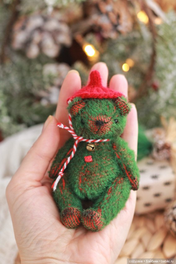 Тедди Мишка 10 см — Авторские игрушки