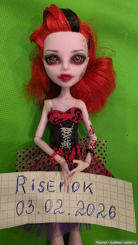 Monster high Оперетта — ООАК (кастом куклы)