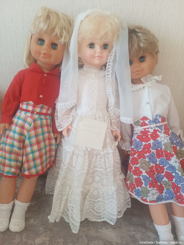 Подружки невесты из ГДР — Винтажные куклы и игрушки детства (фото 7)