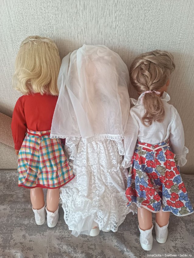 Подружки невесты из ГДР — Винтажные куклы и игрушки детства (фото 4)