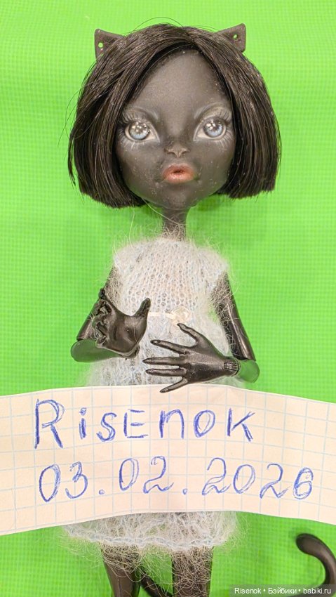 ООАК Monster high Кетти Нуар