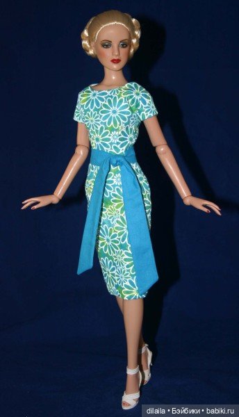 Выкройка PDF в натуральную величину / платье (в 2-х видах) для кукол Ками и Антуанетта Тоннер 40 см (фото 5)