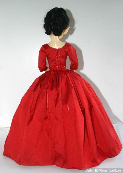 Выкройка PDF в натуральную величину / платье со шнуровкой сзади для куклы Kaye Wiggs MSD 46 см (фото 5)