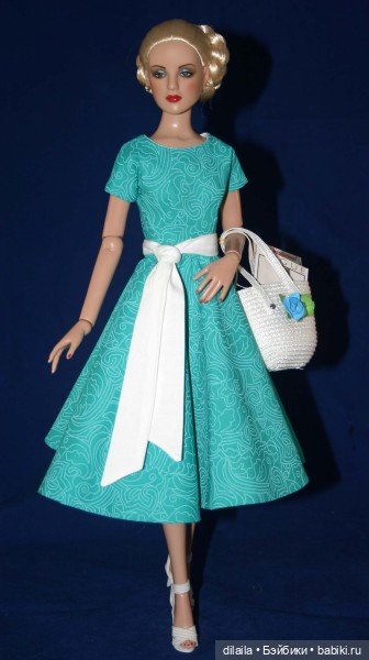 Выкройка PDF в натуральную величину / платье (в 2-х видах) для кукол Ками и Антуанетта Тоннер 40 см (фото 4)