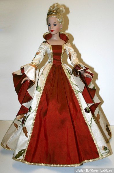 Выкройка PDF в натуральную величину / историческое платье для куклы Kitty Collier Тоннер 46 см (фото 5)