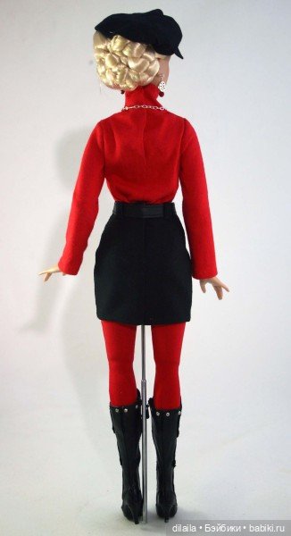 Выкройка PDF в натуральную величину / накидка, водолазка, юбка для кукол Ками Антуанетта Тоннер 40см (фото 5)