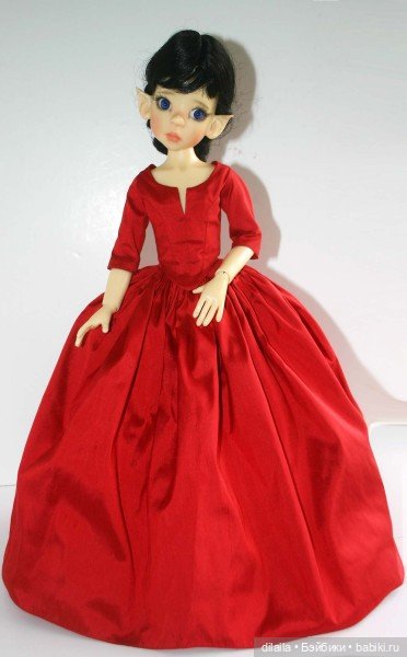 Выкройка PDF в натуральную величину / платье со шнуровкой сзади для куклы Kaye Wiggs MSD 46 см (фото 2)