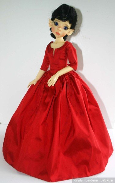 Выкройка PDF в натуральную величину / платье со шнуровкой сзади для куклы Kaye Wiggs MSD 46 см (фото 4)