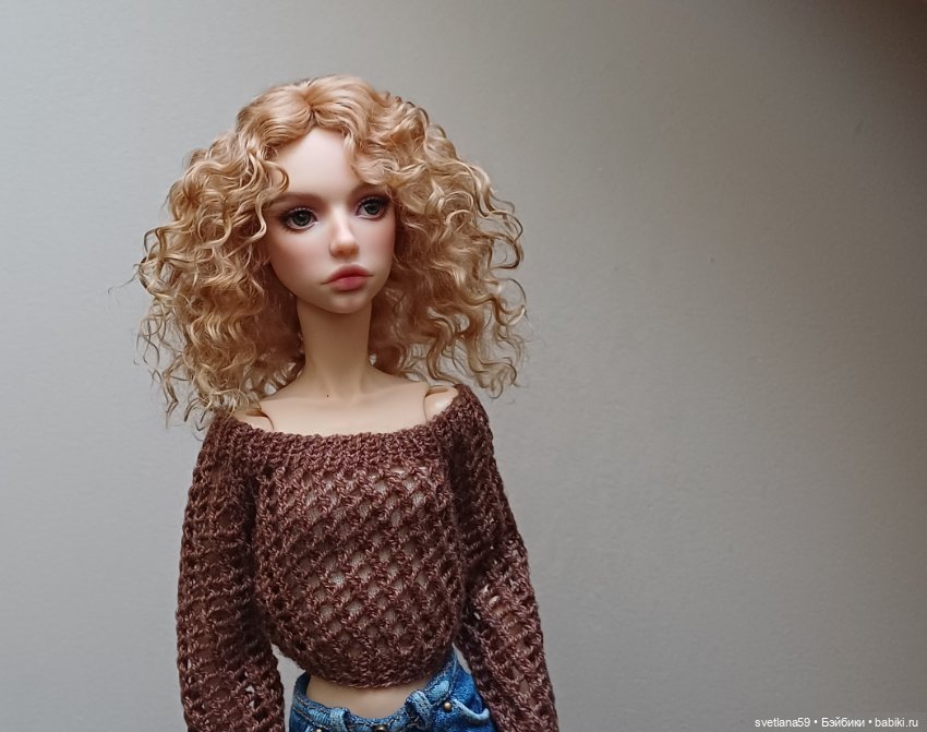 Паричок для новых девочек (Алиса,Николь,Мишель,Оливия) от Е.Акимовой Open Dolls и подростков Glacedo (фото 2)